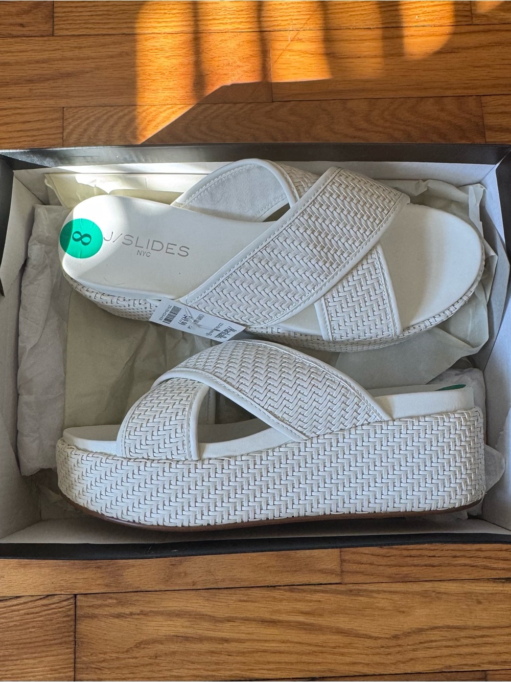 J/Slide Platform Sandals NWT